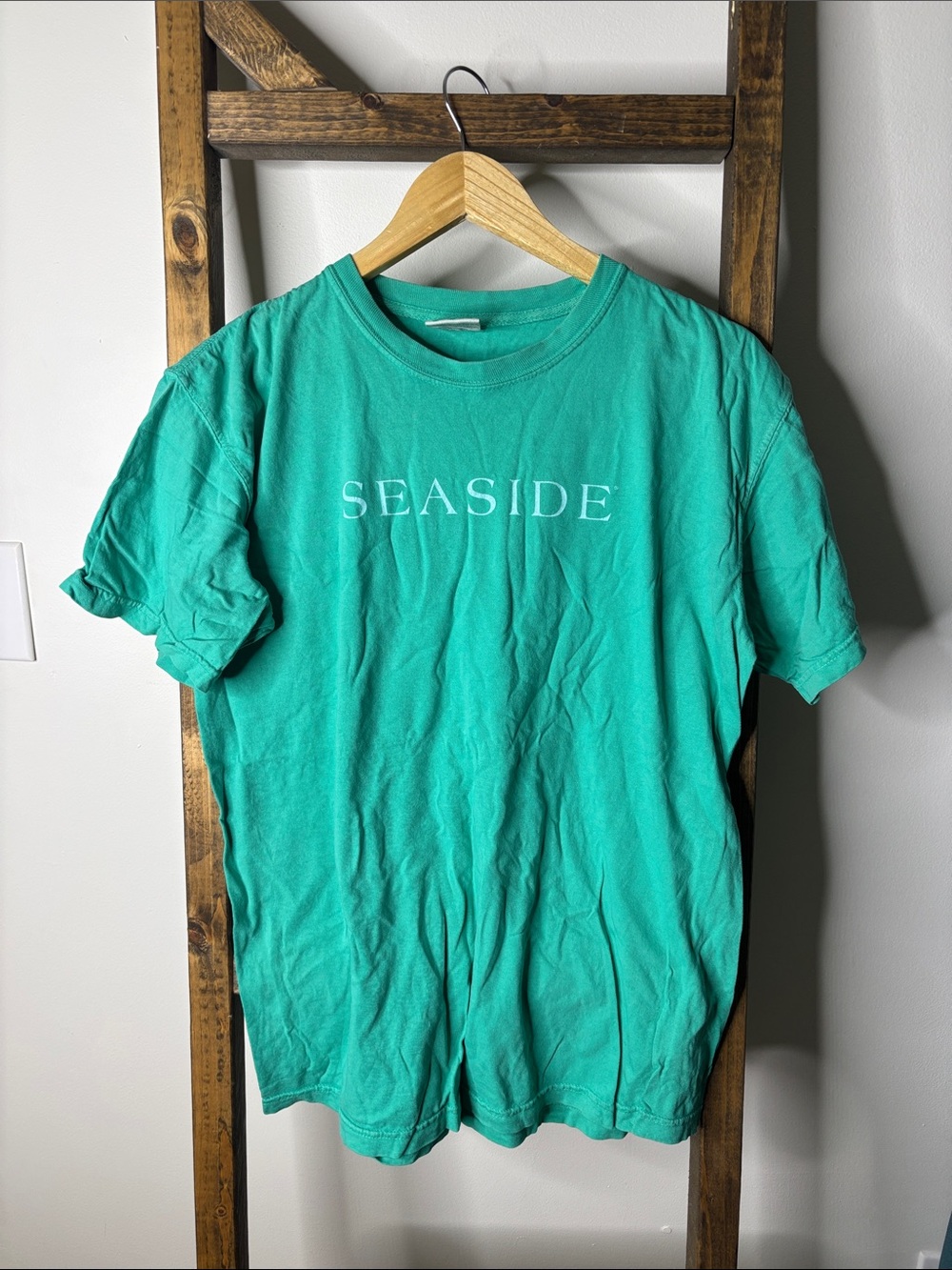 Seaside Short Sleeve Tee in Teal Size M